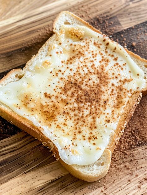 Easy Cottage Cheese Cinnamon Toast Cinnamon Toast Recipe, Cheese With Honey, Cinnamon Sugar Toast, Low Calorie Pancakes, Culinary Torch, Cottage Cheese Pancakes, Country Bread, Cottage Cheese Recipes, Brioche Bread