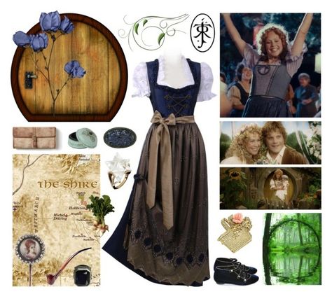 Rosie Cotton Lotr, Rosie Cotton Costume, Hobbit Girl Costume, Hobbit Attire, Hobbit Outfit Female, Hobbit Women, Hobbit Picnic, Hobbit Outfit, Rosie Cotton