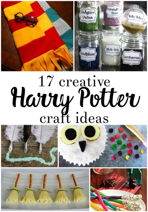 17 creative Harry Potter crafts - all crafty things Harry Potter Activities For Kids, Harry Potter Diy Crafts, Diy Harry Potter Crafts, Harry Potter Gifts Diy, Harry Potter Valentines, Harry Potter Activities, Harry Potter Printables Free, Movie Crafts, Harry Potter Owl