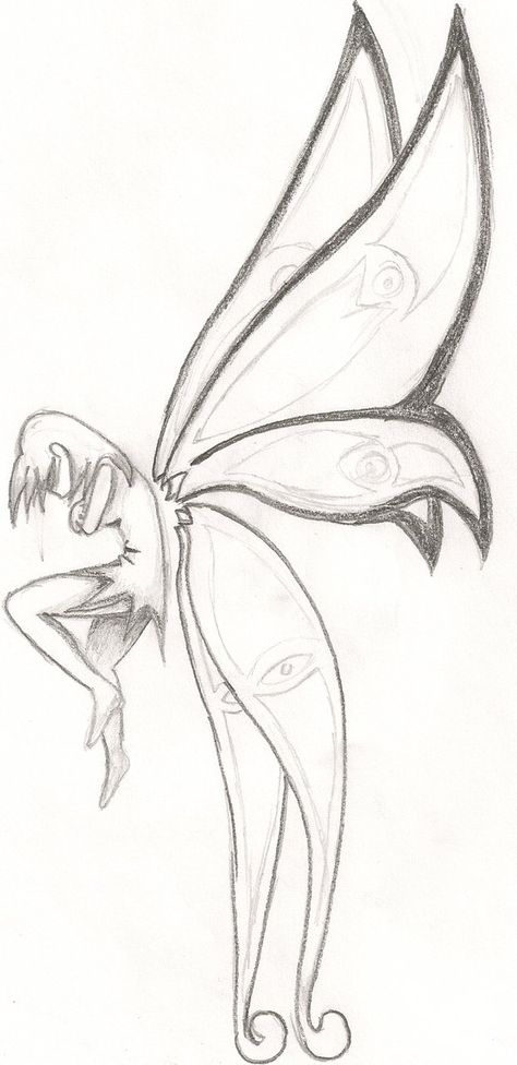 Easy Fairy Drawing, Arte Doodle, Desen Realist, Fairy Drawings, Pencil Drawing Tutorials, Siluete Umane, Girl Drawing Sketches, Disney Art Drawings, Art Sketches Pencil