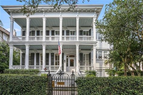 1430 Philip St, New Orleans, LA, 70130 | realtor.com® Mansion Floor Plans, New Orleans Mansion, Garden District New Orleans, New Orleans Style Homes, New Orleans Garden, New Orleans Garden District, New Orleans Vacation, Cozy Backyard, Double French Doors