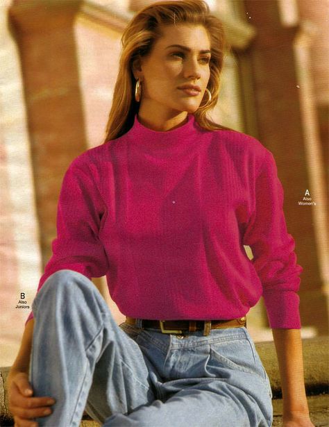 Dutch wax 1990s Fashion Women, Moda Z Lat 90., Vintage Fashion 1990s, 1990s Fashion Trends, 1980s Outfits, Nineties Fashion, 1990 Style, Look 80s, Pleated Jeans