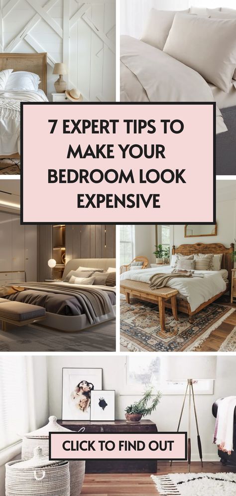 Make your bedroom look like a million bucks! 💰🛌 Discover how bedroom inspiration can blend with practical bedroom design ideas to create a stunning, expensive bedroom. Click for exclusive tips! Bedroom Set Inspirations, Bedrooms With Black Nightstands, Mango Wood Bedroom Ideas, How To Make A Bedroom Look Expensive, Mismatch Nightstands Bedroom, Bedroom Entryway Ideas Master, Mirror On Nightstand, How To Elevate Your Bedroom, Expensive Looking Bedroom