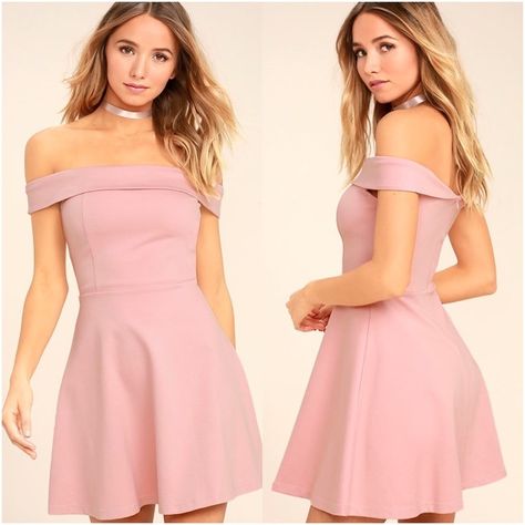 Satin skater dress