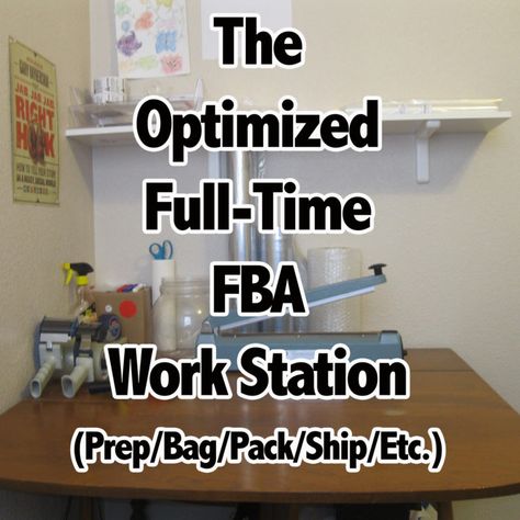 Shipping Station, Ebay Office, Retail Arbitrage, Packing Station, Amazon Fba Business, Reselling Business, Ways To Get Money, Amazon Home Decor, Warning Labels