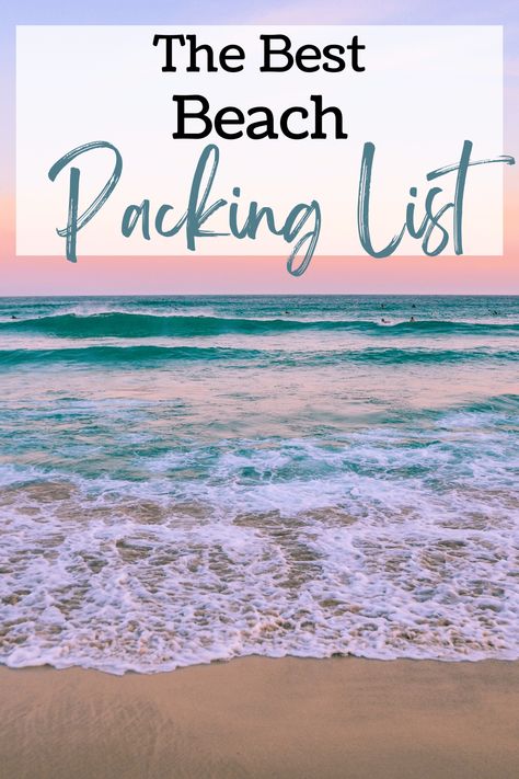 Not sure what to pack for a beach vacation?  Not to fear.  We have compiled a list of the best things you need to bring to the beach packing list.  From cute bathing suits to beach tents we've got you covered. #beachpackinglist #beachvacation #packinglist #beachtrip Things To Bring To The Beach, Beach Weekend Packing List, Beach Tips And Tricks, Beach Holiday Packing, Beach Trip Packing List, Weekend Beach Trip, Beach Trip Packing, Beach Packing List, Weekend Packing List