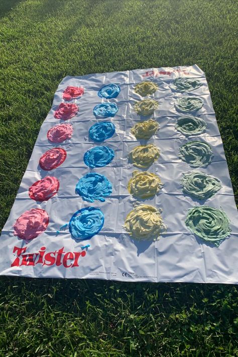 Shaving Cream Twister, Twister Party, Summer List Ideas, Summer To Do List, Cute Birthday Ideas, Outdoor Game, Outdoor Games For Kids, Fun Sleepover Ideas, Fun Summer Activities