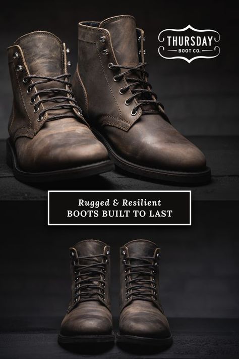 Mens Rugged Boots, Boots Outfit Men, Mens Rugged, Thursday Boots, Rugged Boots, Steampunk Decor, Men’s Boots, Thicker Hair, Mens Boots Fashion