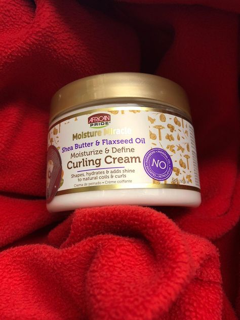 African Pride Curling Cream, Curling Cream For 4c Hair, African Pride Hair Products, African Pride Moisture Miracle, Moisture Miracle, Curling Cream, Moroccan Clay, African Products, Shea Butter Oil