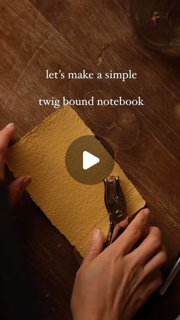 Sibia Torres Padilla | DIYs on Instagram: "Well I finally got around to turning that paper we made from an egg carton into a notebook. all I used was our homemade paper, a whole punch, some twine, and a twig. I used half the paper we made because you don’t want it to be too much thicker than the twig you use although if you want it to be a lot thicker, there are ways to use more than one twig but for this, I thought it would be really cute to keep it simple. i’ll admit I over thought it quite a bit. I thought about a traditional binding or making a book cover from a cereal box. I also saw someone make a journal cover from epoxy and dried flowers, and I thought of making one in a trashy version with a used strawberry container but ultimately I decided on something super simple and I’m ha Book Making Diy, Diy Book Making, Strawberry Container, Diy Book Covers, Accordion Books, Twigs Diy, Making A Book, Make A Journal, Make A Book Cover