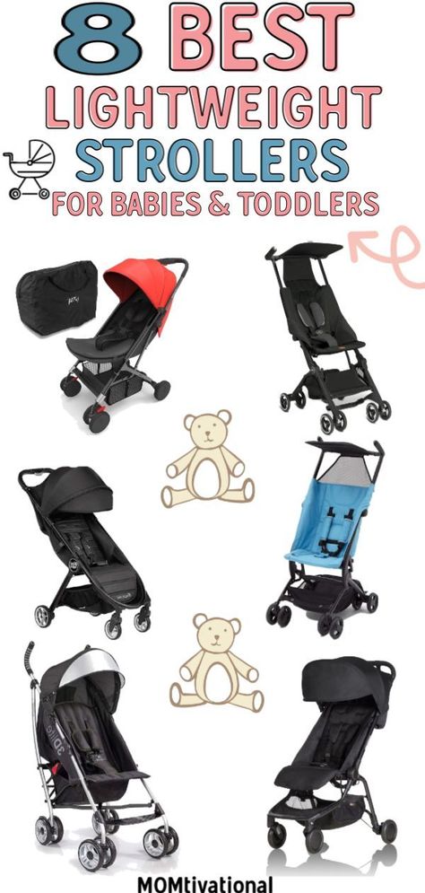 Lightweight strollers are portable, compact, and smaller than other models making them great for travel. Check out our picks for the best lightweight stroller for babies, toddlers, and even twins! Strollers For Twins, Double Stroller For Twins, Quinny Stroller, Quad Stroller, Best Lightweight Stroller, Best Double Stroller, Toddler Stroller, Newborn Stroller, Twin Strollers