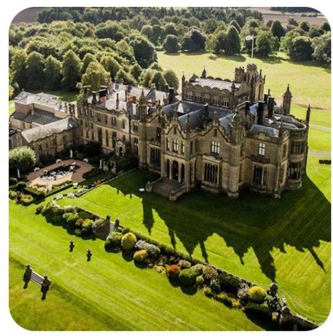 Allerton Castle, English Houses, Castle Estate, English Architecture, English Manor Houses, Old Manor, English Castles, Castle Aesthetic, Stately Homes