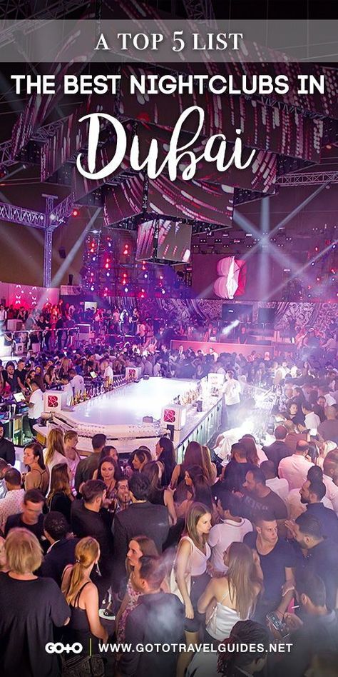 Are you looking to enjoy a night out at one of the best nightclubs in Dubai? This nightlife list features the nightly events at each of Dubai's top nightclubs, along with opening times, DJ line-ups and special guest performers. #dubai #nightclubs #bestnightclubsindubai #dubainightlife #uae #uaenightlife #whitedubai #basedubai #boadubai #cavalliclub #billionairemansion Dubai Club Nightclub, Dubai Night Club, Travel Guide App, Dubai Nightlife, Dubai Trip, Dubai Travel Guide, Travel Dubai, Dubai Holidays, Dubai World