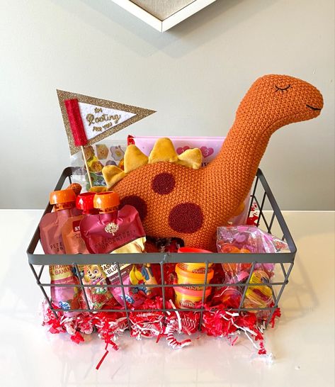 Children’s Valentine Gifts, Valentines Basket Ideas For Toddler Boy, Valentines Day Baskets For Toddlers, Valentine's Day Gift Baskets For Kids, Toddler Valentines Basket Ideas, Valentine Basket For Toddler Boy, Valentine’s Day Kids Basket, Valentines Gift For Baby Boy, Valentines Day Gift Baskets For Kids