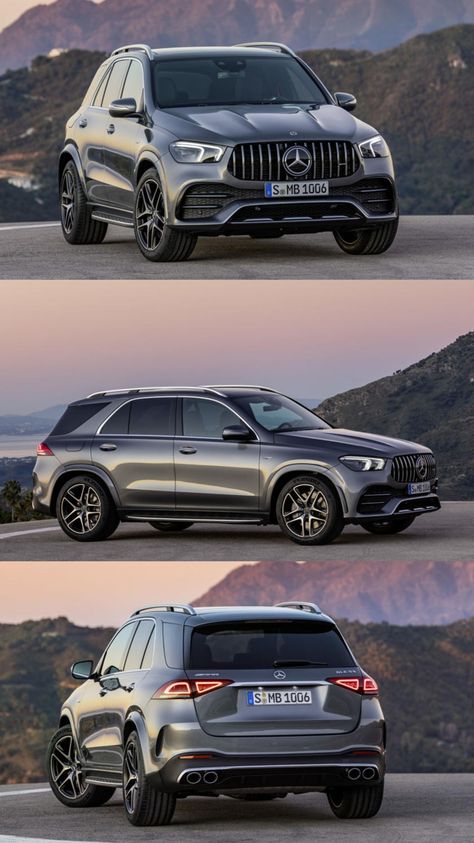 Engine: 3.0L Turbo Inline-6 Gas Transmission: 9-Speed Automatic Drivetrain: All-Wheel Drive Configurations: AMG GLE 53 4MATIC SUV Mercedes Benz Amg Suv, Mercedes Gle Suv, Gle 53 Amg, Amg Gle, Man Lifestyle, Mercedes Gle, Best 4x4, Visual Library, Benz Mercedes