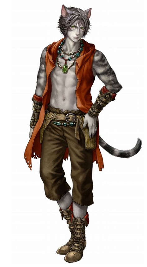 Male Felpurr Artwork from Wizardry: Town of Imprisoned Spirits #art #artwork #gaming #videogames #gamer #gameart #conceptart #illustration Spirits Art, Hybrid Cat, Curiosity Killed The Cat, Spirited Art, Cat Character, Fantasy Male, Cat People, Cat Person, Arte Fantasy