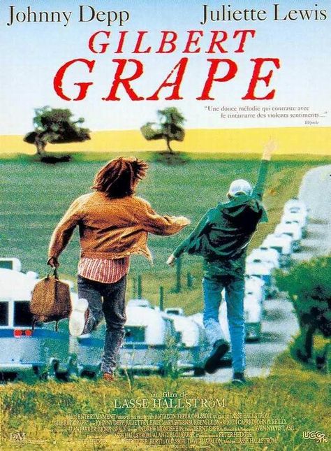 What's Eating Gilbert Grape, 1993 Gilbert Grape Poster, What’s Eating Gilbert Grape?, Johnny Depp Leonardo Dicaprio, Film 1990, Gilbert Grape, Film Thriller, Boogie Nights, Johnny D, Movie Club