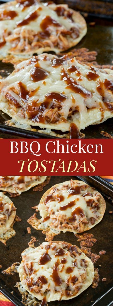 Bbq Chicken Tostadas, Mexikansk Mat, Keto Benefits, Family Dinner Recipe, Easy Bbq Chicken, Chicken Tostadas, Food Benefits, Easy Family Dinner, Food Receipt