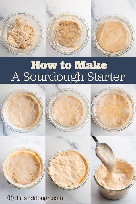 How To Make Sourdough Starter Step By Step, Sourdough Starter Without A Scale, All Purpose Flour Sourdough Starter, Sourdough Starter Flour, Sourdough Starter For Dummies, How To Make A Sourdough Starter, How To Make Sourdough Starter, Sourdough Instructions, Sourdough Starter Video