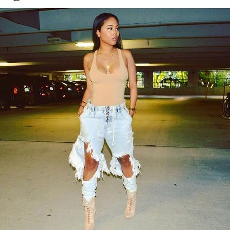 Mina Monroe, All Jeans, Mein Style, Outfit Goals, Fashion Killa, Bago, Ripped Jeans, Playsuit, Passion For Fashion