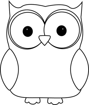 Black and White Owl Clip Art - Black and White Owl Image Owl Crafts Preschool, Geometric Owl Tattoo, Owl Printables, Free Applique Patterns, Owl Classroom, Owl Clip Art, Kids Quilts, Owl Images, Farm Animal Coloring Pages