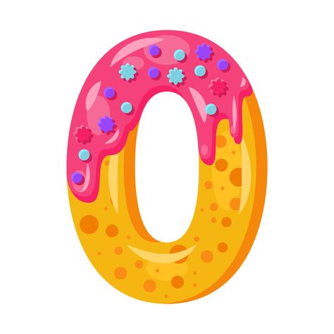 Download the Donut cartoon zero number vector illustration. Biscuit font style. Glazed bold symbol with icing. Tempting flat design typography. Cookies, waffle math sign. Pastry, bakery isolated clipart 8342618 royalty-free Vector from Vecteezy for your project and explore over a million other vectors, icons and clipart graphics! Sable Cake, Zero Number, Donut Cartoon, Math Signs, Candy Letters, Number Vector, Creative Alphabet, 3 Birthday, Donut Party