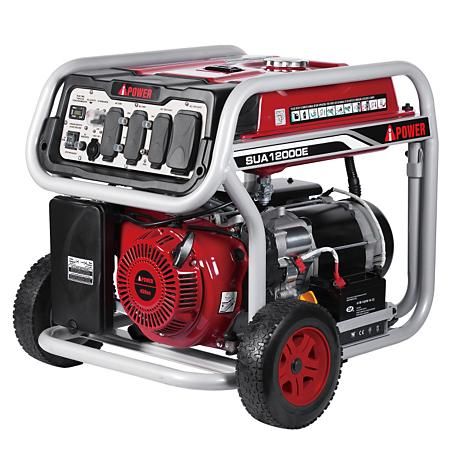 A-iPower 9,000 / 12,000 Watt Gasoline Powered Generator with Electric Start - Sam's Club Best Portable Generator, Propane Generator, Gas Powered Generator, Portable Inverter Generator, Rv Air Conditioner, Electric Generator, Inverter Generator, Dual Fuel Generator, Dump Trailers