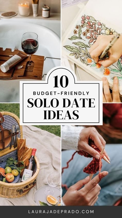 10 Fun and Inexpensive Solo Date Night Ideas - Laura Jade Prado Apple Cider Hot Toddy, Solo Date Ideas, Inexpensive Date, Solo Date, At Home Dates, Spiced Apple Cider, Fragrant Candles, Date Night Ideas, Diy Beauty Recipes