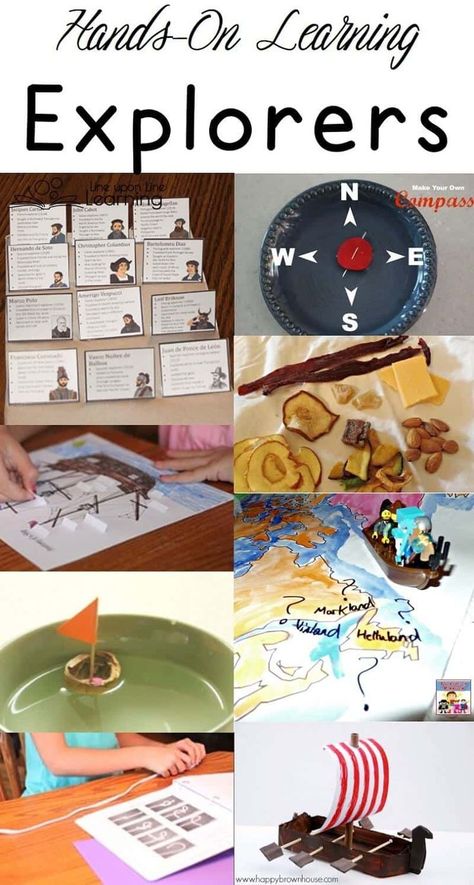 Us History Elementary Activities, Age Of Exploration Activities, European Explorers Activities, Early Explorers Activities, Ag Activities, American History Activities, American History Projects, Social Studies Games, Social Studies Projects