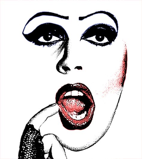 Tim Curry - Dr. Frank-n-Furter - Rocky Horror Picture Show - #popart Tim Curry Tattoo, Rocky Horror Art, Frank N Furter Tattoo, Rocky Horror Aesthetic, The Rocky Horror Picture Show Tattoo, Rocky Horror Tattoo, Rocky Horror Frank N Furter, Rocky Horror Picture Show Tattoo, Rocky Horror Picture Show Drawing