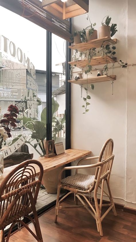 Cafe Interior Design 2023, Beige Cafe Interior, Cafe Beige Aesthetic, Small Cozy Cafe Interior, Cozy Cafe Aesthetic Korean, Cafe Aesthetic Interior Design Cozy, Italian Cafe Aesthetic Interior, Pretty Cafe Interior, Chill Cafe Aesthetic