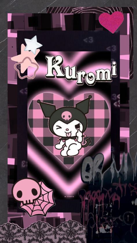 Kuromi Wallpapers, Iphone Wallpaper Rock, Hello Kitty Clipart, Jelly Wallpaper, Walpaper Hello Kitty, Cute Wallpapers For Ipad, Gothic Wallpaper, Melody Hello Kitty, Emo Wallpaper