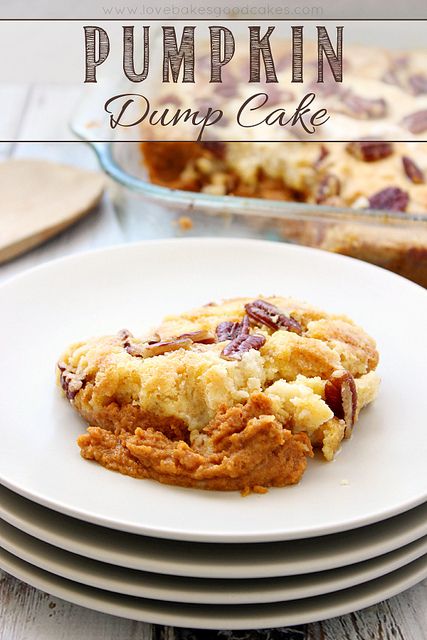 Full of Fall flavor, this Pumpkin Dump Cake is so easy and delicious! #pumpkin #cake #fallrecipes Easy Pumpkin Dump Cake Recipe, Easy Pumpkin Dump Cake, Love Bakes Good Cakes, Pumpkin Dump Cake Recipe, Easy Dump Cake Recipe, Good Cakes, Pumpkin Dump, Dump Cake Pumpkin, Dump Cake Recipes