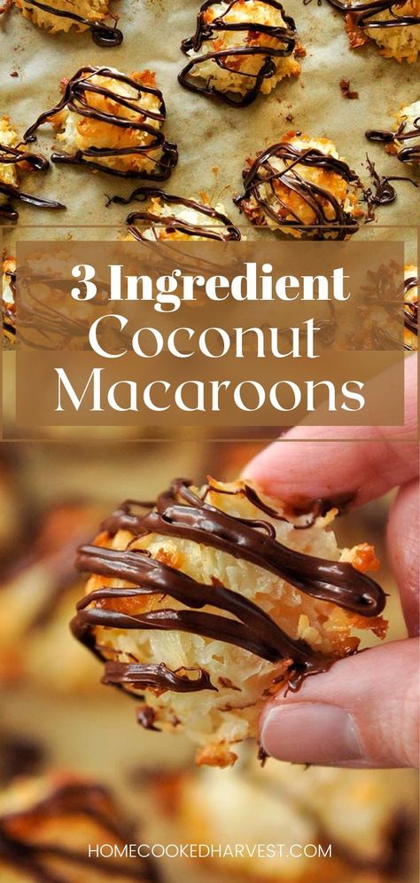 2 Ingredient Coconut Macaroons With Condensed Milk, Coconut Macaroons With Sweetened Condensed Milk, 2 Ingredient Coconut Macaroons, Condensed Milk Coconut Macaroons, Simple Coconut Macaroons, Condensed Milk Macaroons, Sweetened Condensed Milk Macaroons, Sweetened Coconut Condensed Milk, Recipes Using Flaked Coconut