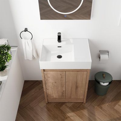 24inch Bathroom Vanity Ideas, Small Vanity Ideas Bathroom Sinks, Very Small Bathroom Vanity, Small Vanity Sink Ideas, Small Vanity Ideas Bathroom Modern, Small Bathroom Vanity With Storage, 24 Inch Vanity Bathroom, Small Bathroom Vanities Ideas, Single Vanity Bathroom Ideas