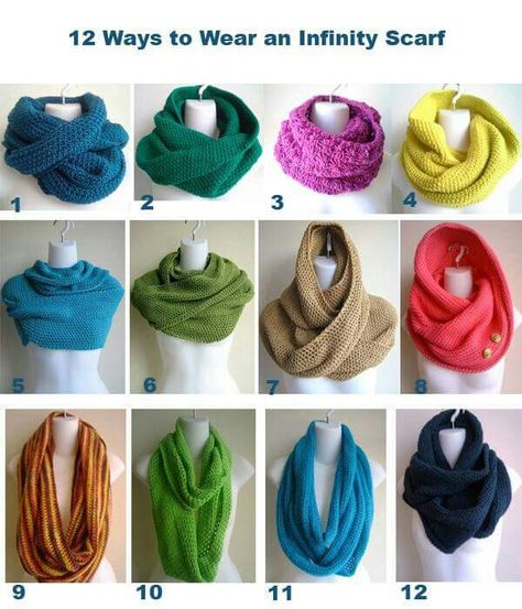 How to wear an infinity scarf. Mode Tips, Ways To Wear A Scarf, Hair Women, Scarf Tying, How To Wear Scarves, Fashion Over 50, Looks Style, Scarfs, Scarf Styles