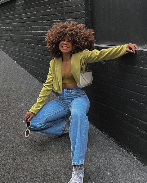 2024 Spring Fashion Black Women, Nyc Spring Outfits Black Women, Baddie Streetwear Outfits, Spring Outfits Black Women, Cropped Blazer Outfit, Nyc Spring Outfits, Style Inspo Summer, Outfits Blazer, Spring Athleisure