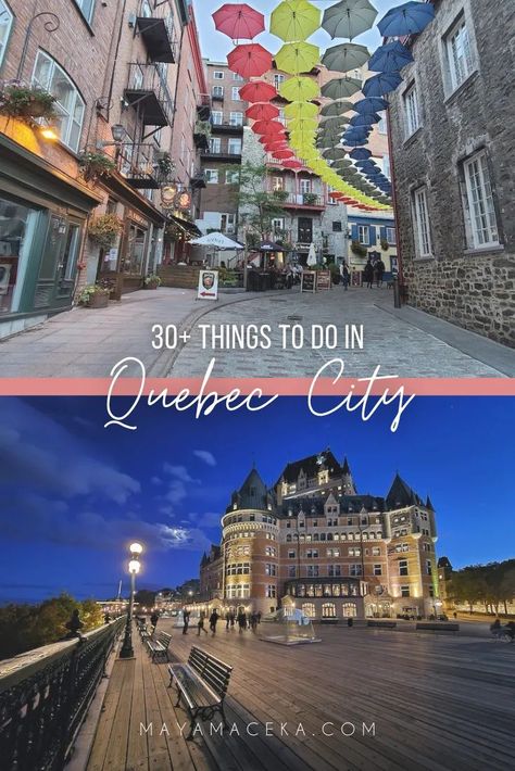 Eastern Canada Road Trip, Quebec Travel, Things To Do In Quebec, Ontario Beaches, Quebec City Canada, Weekend Ideas, Old Quebec, Eastern Canada, Canadian Travel