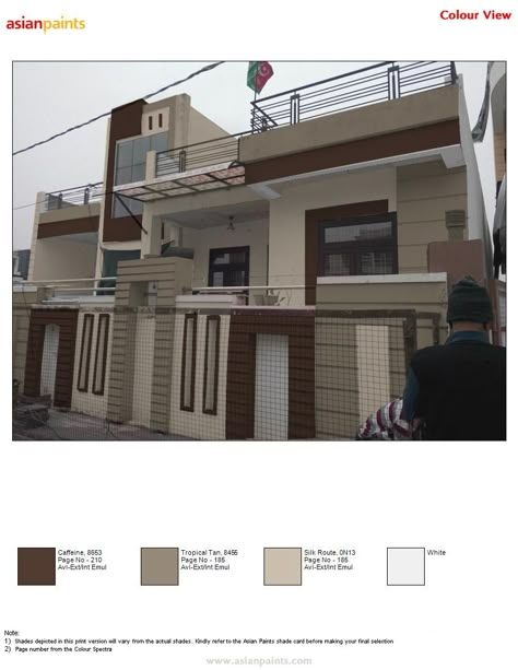 Top 150 Asian Paint Color View House Elevation Paint Colours, Front Home Colour Combination, Building Colour Combination, Exterior Wall Colour Combinations, Asian Paints Exterior Color Combination, Front Elevation Colour Combination, House Paint Exterior Colour Schemes, Colour Building, Asian Paints Colour Shades