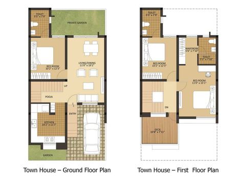 800 sq.ft 2BHK Plan with car parking and garden 20 50 House Plan, 900 Sq Ft House, 800 Sq Ft House, Parking Plan, 1200 Sq Ft House, Duplex Floor Plans, 2bhk House Plan, Bungalow Floor Plans, Duplex Plans