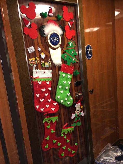 My Disney cruise Christmas door decorations. Fish extenders. Merrytime Disney Cruise Door, Disney Merrytime Cruise Door Decorations, Cruise Christmas Door Decorations, Disney Hotel Door Decorations, Disney Cruise Christmas Door Decorations, Christmas Cruise Door Decorations, Disney Cruise Christmas, Disney Door Decorations, Cruise Decorations