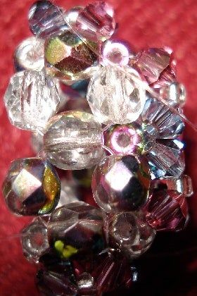 Tips on How to Make a Crystal Ring : 4 Steps - Instructables Organize Craft Supplies, Swarovski Crystal Beads, Supplies Organization, Czech Crystal, Glue Crafts, Crystal Ring, Craft Supply, Czech Beads, Crystal Rings