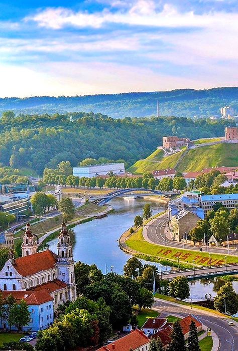 Lithuania Travel, Visit Poland, Baltic Region, Vilnius Lithuania, Dream Vacations Destinations, Voyage Europe, Europe Summer, Medieval Town, Most Beautiful Cities