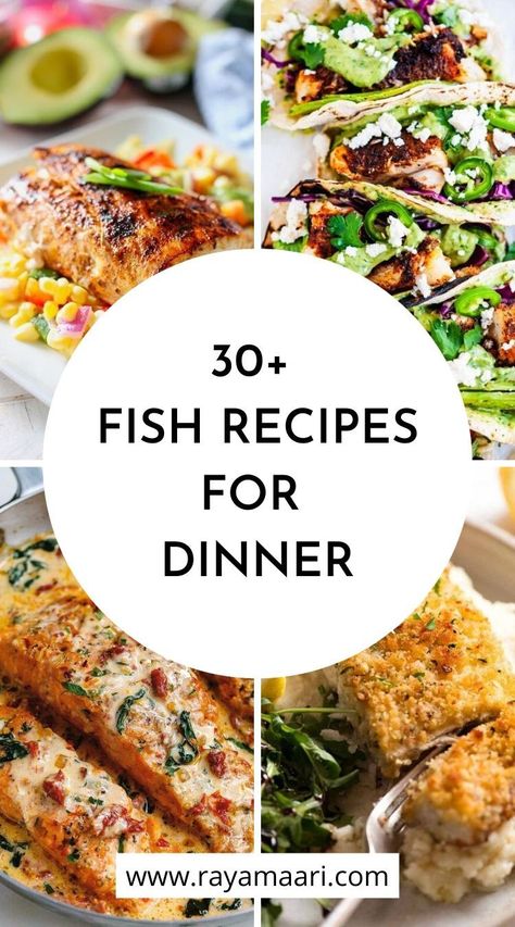 Fish is healthy and easy to bake, grill, or fry. From baked salmon to crunchy fish tacos, you'll be hooked on these healthy fish recipes. healthy fish recipes | fried fish | white fish recipes | easy fish recipe | mahi mahi recipe #fish #recipes Unicorn Fish Recipe, Healthy Camping Meals, Fish Recipes For Dinner, Frozen Fish Recipes, Best Fish Recipe Ever, Butter Fish Recipe, Fish Dishes Recipes, Crunchy Fish, Baked Fish Fillet