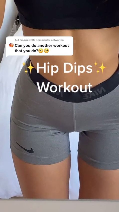 gymtears on Instagram: Reduce the appearance of hip dips with these exercises! Tag someone who should try this! 🔥 cc: @tiktoktishi Sanduhrfigur Training, Hip Dips Workout, Dips Workout, Membakar Lemak Perut, Dip Workout, Monday Workout, Buttocks Workout, Leg And Glute Workout, Trening Fitness