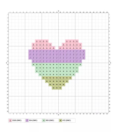 Cross Stitch Patterns Easy Simple, Cross Stitch Heart Small, Easy Cross Stitch Patterns For Beginners Free, Easy Cross Stitch Patterns Free, Beginner Cross Stitch Patterns Free, Simple Cross Stitch Patterns, Cross Stitch Patterns For Beginners, Mini Cross Stitch Patterns, Mermaid Cross Stitch