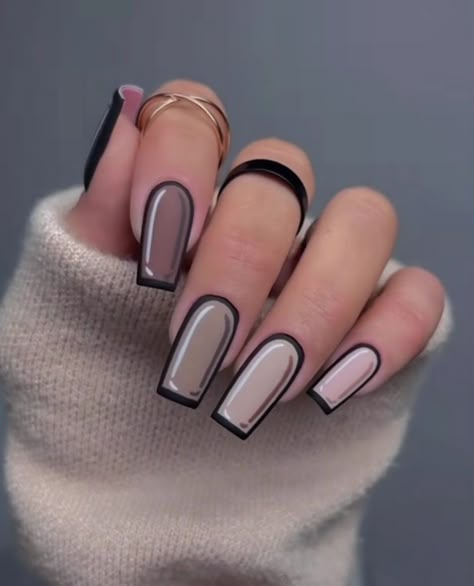 beige cartoon style nails Beige Cartoon, Pop Art Nails, Punk Nails, Style Nails, Beige Nails, Simple Gel Nails, Her Nails, Acrylic Nails Coffin Short, Nagel Inspo