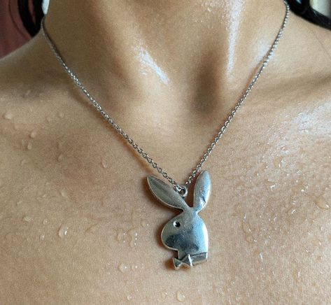 Playboy Jewelry, Playboy Bunny Necklace, Playboy Necklace, Playboy Bunny Jacket, Playboy Bunny Necklace Jewelry, Bunny Pendant Necklace, Playboy Logo, Boys Necklace, Bunny Necklace