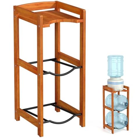 Diy Water Jug Stand, Water Dispenser Stand, 5 Gallon Water Bottle, Water Bottle Organization, Gallon Water Jug, Gallon Water Bottle, Water Dispensers, Bottle Stand, Water Bottle Holder