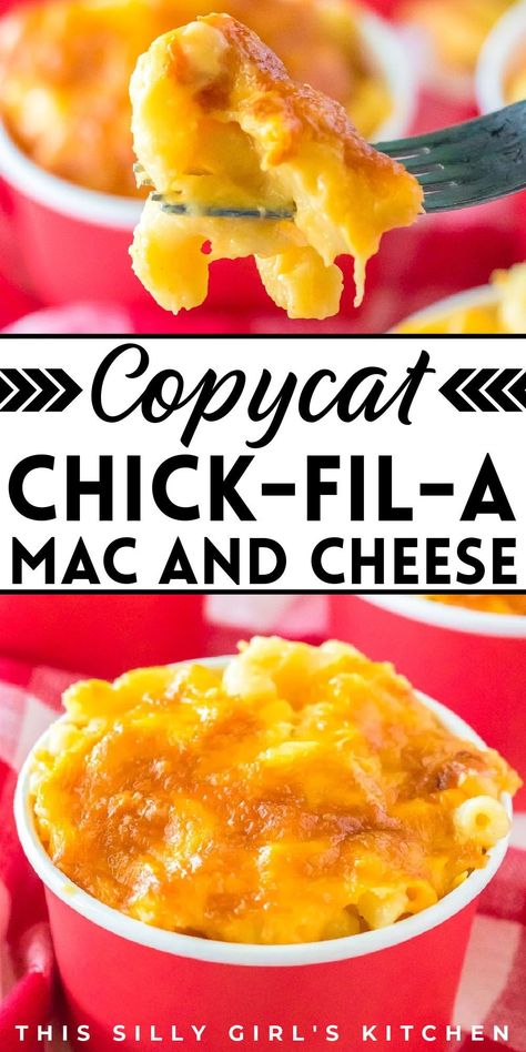 Chick Fil A Recipe, Best Mac N Cheese Recipe, Best Mac And Cheese, Copykat Recipes, Copycat Restaurant Recipes, Mac And Cheese Recipe, Mac N Cheese Recipe, Chick Fil A, Easy Weeknight